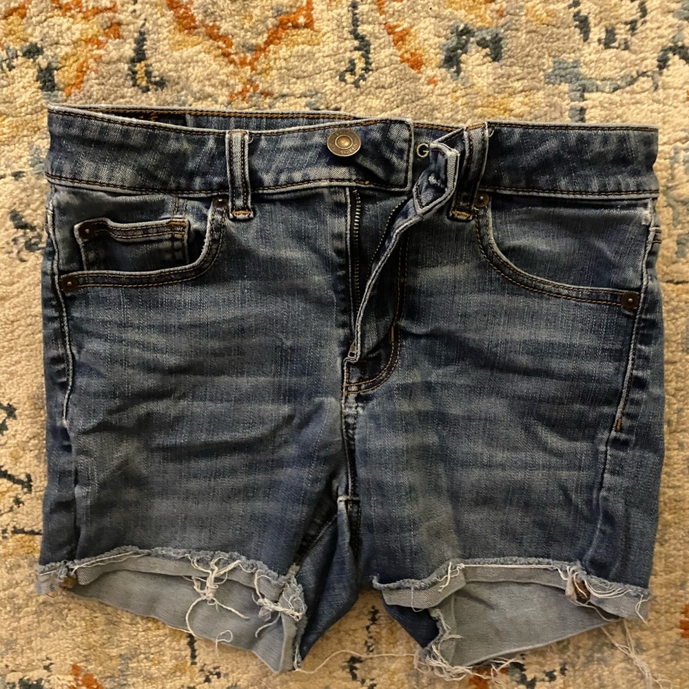American Eagle Blue Denim Shorts